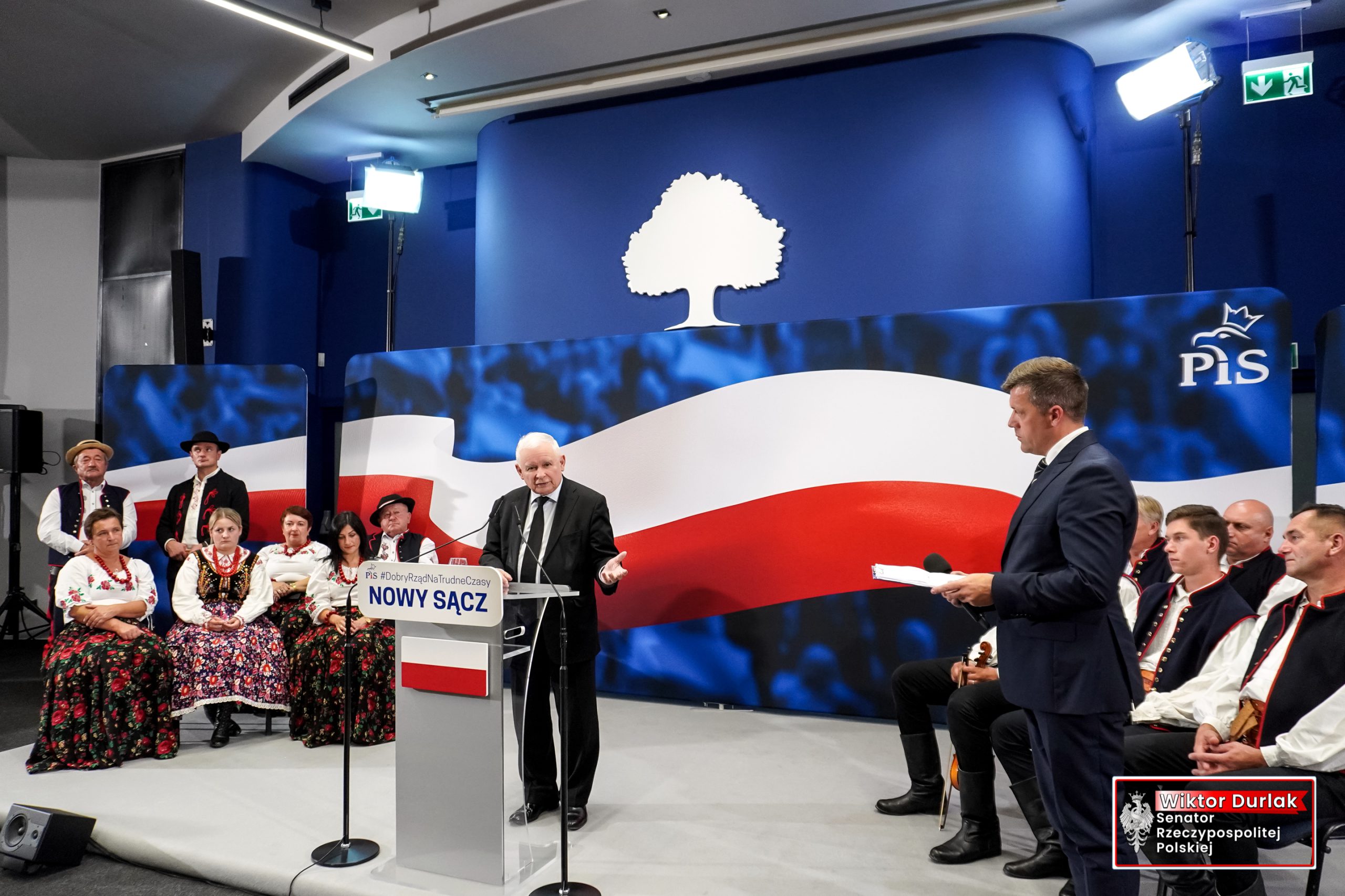 Spotkanie z Prezesem Prawa i Sprawiedliwości Jarosławem Kaczyńskim