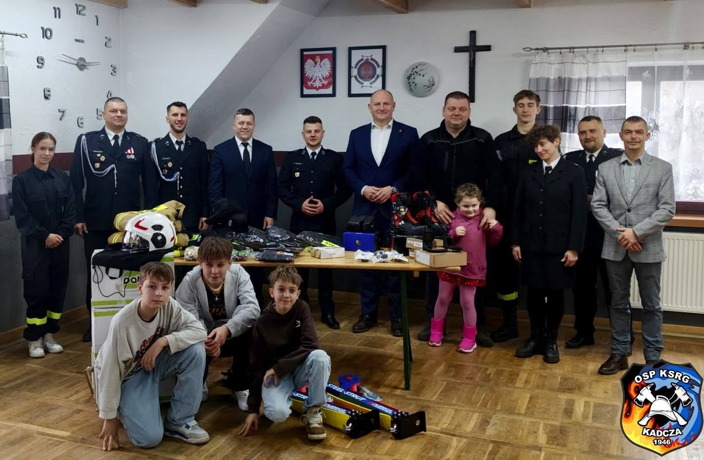 Z wizytą w OSP w Korzennej oraz Kadczy