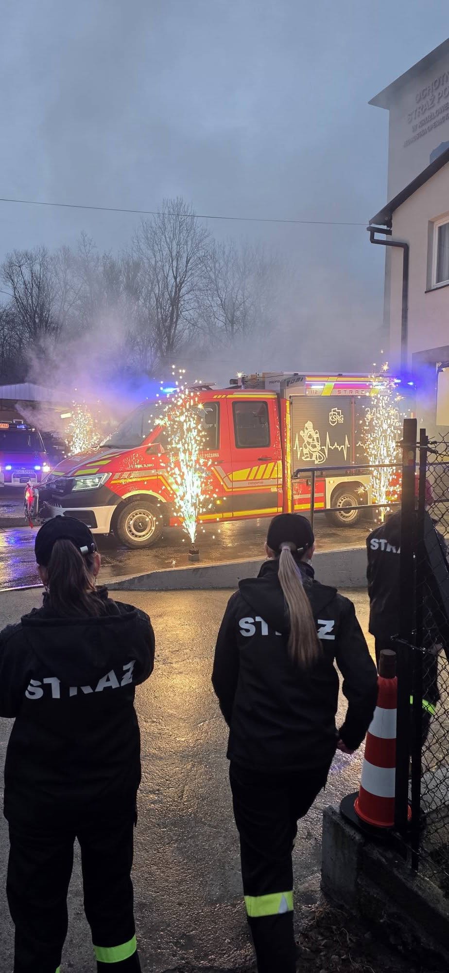 Nowy wóz strażacki dla OSP Krużlowa