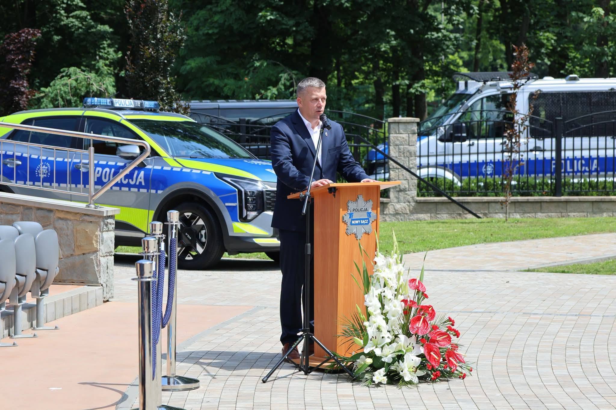 Obchody Święta Policji w Grybowie 3 Grybow1